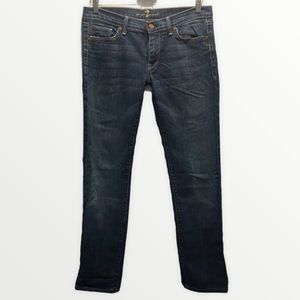 7 For All Mankind Straight Jeans Medium Wash 31